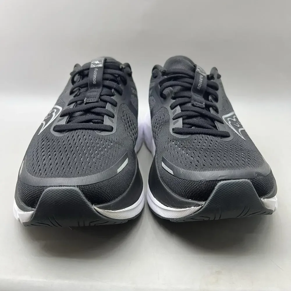 Saucony Guide 18 Running Shoes Women Size 8.5 Black Mesh Comfort Cushion Sneaker